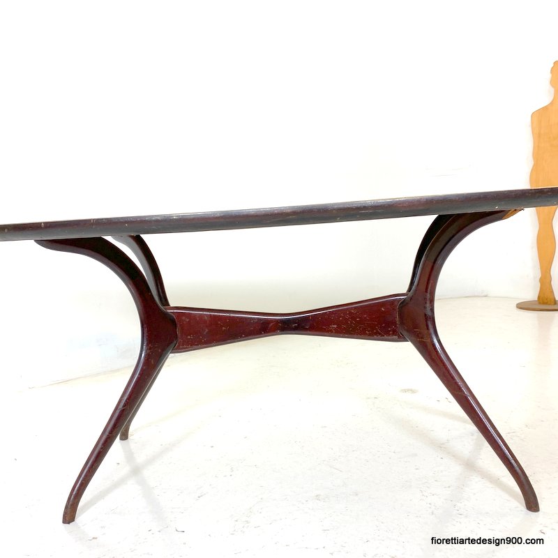 Tavolo ovale vetro colorato Dining Table '60
